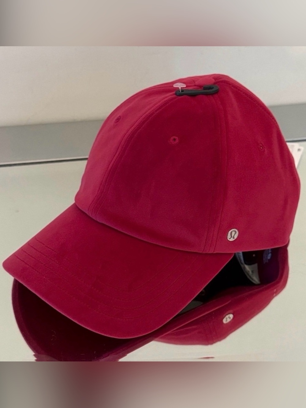 🆕 LULULEMON Classic Ball Cap *Velour NWT Size S/M Berry Rumble